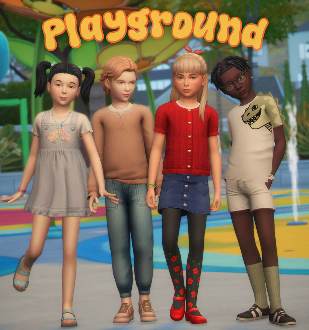 Скриншот мода Детская коллекция Playground Set